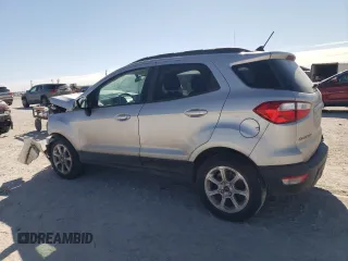 2019 Ford EcoSport SE z VIN MAJ3S2GE8KC303068, wystawiony jako Copart lot #47248645 z przebiegiem 94 481 mil mil oraz Szkody całkowita. Historia ofert i sprzedaży dostępna na DreamBid. Obrazek 2.