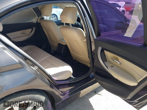 2017 BMW 3 Series 320i with VIN WBA8E1G53HNU13716, listed as a IAAI auction lot 42020354 with 59,308 mi miles. Bid and sale history available at carsss.com. Image 8.