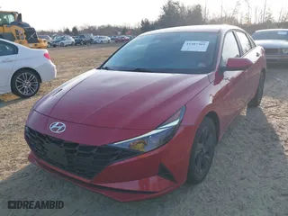 2022 Hyundai Elantra Essential with VIN KMHLM4AG2NU333591, listed as a IAAI auction lot 41487301 with 21,148 mi miles. Bid and sale history available at carsss.com. Image 6.