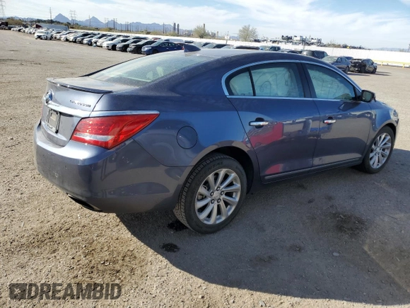2015 Buick LaCrosse Leather with VIN 1G4GB5G31FF225549, listed as a Copart auction lot 44574225 with 47,127 mi miles and Salvage Title. Bid and sale history available at DreamBid. Image 3.