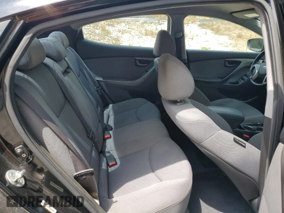 2012 Hyundai Elantra Limited with VIN KMHDH4AE2CU421304, listed as a Copart auction lot 62952855 with 134,492 mi miles and Clean title. Bid and sale history available at DreamBid. Image 10.
