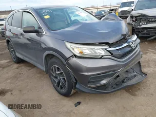 2016 Honda CR-V SE with VIN 2HKRM4H42GH712016, listed as a IAAI auction lot 41674856 with 191,326 mi miles and . Bid and sale history available at carsss.com. Image 1.