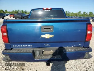 2017 Chevrolet Silverado 1500 LT with VIN 3GCUKREC3HG455371, listed as a Copart auction lot 52123755 with 123,770 mi miles and Salvage Title. Bid and sale history available at DreamBid. Image 6.