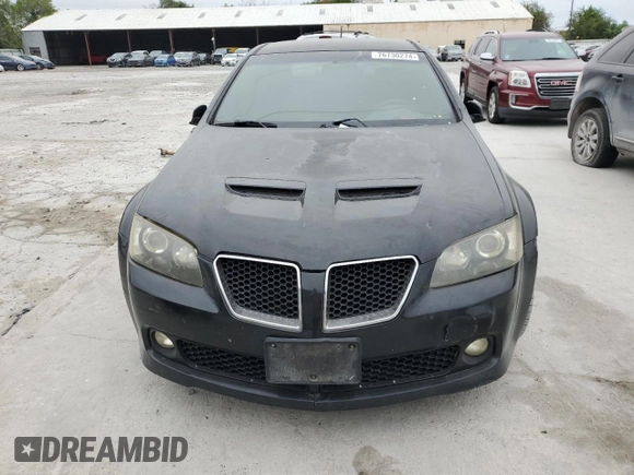 2009 Pontiac G8 with VIN 6G2ER57709L189554, listed as a Copart auction lot 76730274 with 226,593 mi miles and Clean Title. Bid and sale history available at DreamBid. Image 5.