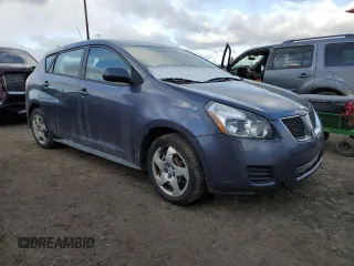 2009 Pontiac Vibe w/1SA with VIN 5Y2SP67829Z411959, listed as a Copart auction lot 43199474 with 134,217 mi miles and Salvage Title. Bid and sale history available at carsss.com. Image 4.