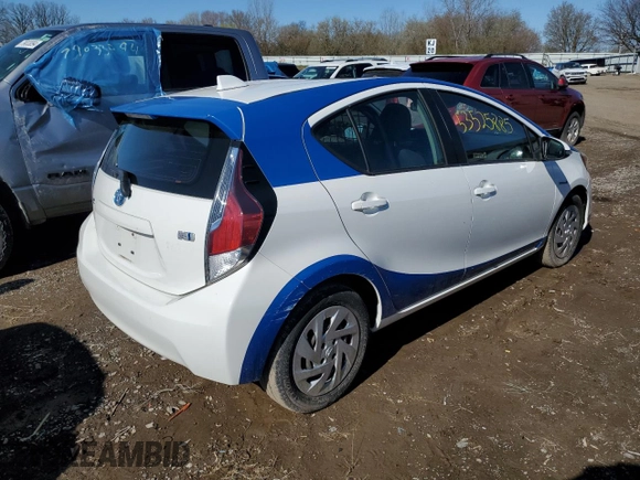 2016 Toyota Prius One with VIN JTDKDTB3XG1122164, listed as a Copart auction lot 53525885 with 75,633 mi miles and Clean Title. Bid and sale history available at carsss.com. Image 3.