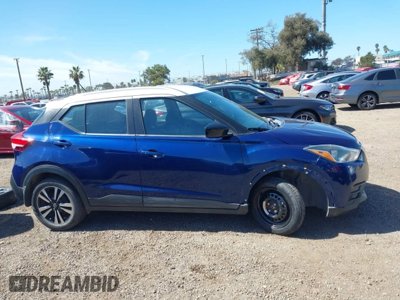2019 Nissan Kicks S with VIN 3N1CP5CU0KL499248, listed as a IAAI auction lot 41687740 with 64,366 mi miles and . Bid and sale history available at DreamBid. Image 14.