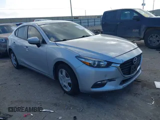 2018 Mazda 3 Sport with VIN 3MZBN1U75JM266195, listed as a IAAI auction lot 41521276 with 53,721 mi miles and . Bid and sale history available at DreamBid. Image 1.