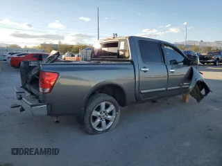 2013 Nissan Titan SL with VIN 1N6AA0ED7DN314358, listed as a Copart auction lot 44045835 with 128,038 mi miles and Salvage Title. Bid and sale history available at carsss.com. Image 3.