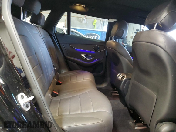 2022 Mercedes-Benz GLC 300 with VIN W1N0G8EB0NV378147, listed as a Copart auction lot 53201525 with 46,630 mi miles and Salvage Title. Bid and sale history available at DreamBid. Image 11.