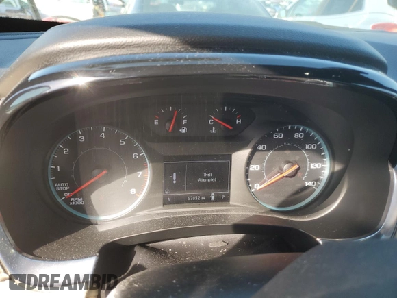 2022 Chevrolet Traverse LS with VIN 1GNEVFKW5NJ104147, listed as a Copart auction lot 88912525 with 57,052 mi miles and Salvage Title. Bid and sale history available at carsss.com. Image 9.