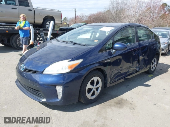 2013 Toyota Prius One with VIN JTDKN3DU9D0344912, listed as a IAAI auction lot 41623973 with 144,660 mi miles and . Bid and sale history available at DreamBid. Image 17.