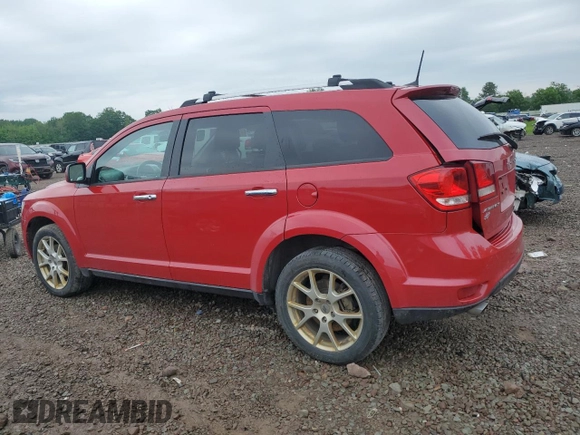 2018 Dodge Journey R/T with VIN 3C4PDDFG9JT477013, listed as a Copart auction lot 59597695 with 151,102 mi miles and Salvage title. Bid and sale history available at DreamBid. Image 2.