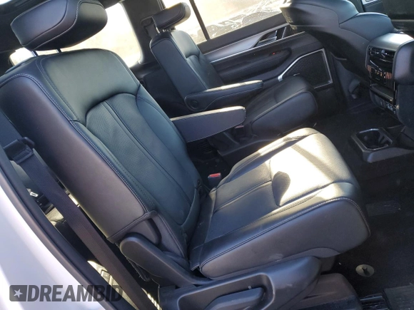 2023 Jeep Wagoneer Series II Carbide with VIN 1C4SJVBP3PS559313, listed as a Copart auction lot 87649695 with 15,837 mi miles and Salvage title. Bid and sale history available at DreamBid. Image 11.
