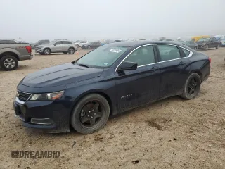 2017 Chevrolet Impala LS with VIN 2G11X5SAXH9146192, listed as a Copart auction lot 85308864 with 168,036 mi miles and Clean title. Bid and sale history available at DreamBid. Image 1.