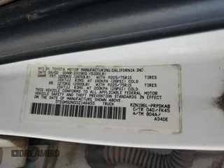 2003 Toyota Tacoma PreRunner z VIN 5TEGM92N53Z148455, wystawiony jako Copart lot #60484255 z przebiegiem 364 364 mil mil oraz Szkoda całkowita • Salvage title. Historia ofert i sprzedaży dostępna na DreamBid. Obrazek 13.