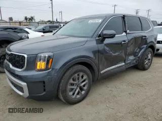 2024 Kia Telluride LX z VIN 5XYP24GC9RG482751, wystawiony jako Copart lot #62589295 z przebiegiem 35 366 mil mil oraz Szkoda całkowita • Salvage title. Historia ofert i sprzedaży dostępna na DreamBid. Obrazek 1.