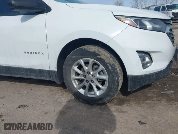 2019 Chevrolet Equinox LS with VIN 2GNAXHEVXK6251595, listed as a IAAI auction lot 41661657 with 120,348 mi miles and . Bid and sale history available at DreamBid. Image 20.
