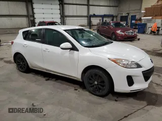 2013 Mazda 3 GX with VIN JM1BL1KF5D1727545, listed as a Copart auction lot 81896933 with 171,426 mi miles and Salvage Title. Bid and sale history available at carsss.com. Image 4.