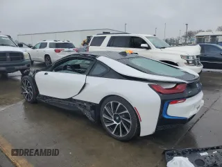 2017 BMW i8 z VIN WBY2Z2C39HV676797, wystawiony jako Copart lot #87025394 z przebiegiem 51 543 mil mil oraz Szkoda całkowita • Salvage title. Historia ofert i sprzedaży dostępna na DreamBid. Obrazek 2.