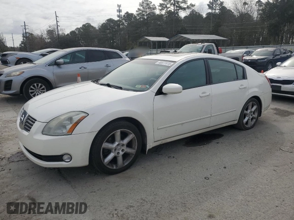 2006 Nissan Maxima 3.5 SL with VIN 1N4BA41E56C853952, listed as a Copart auction lot 46977415 with 127,366 mi miles and Salvage Title. Bid and sale history available at carsss.com. Image 1.