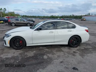 2021 BMW 3 Series M340i xDrive with VIN 3MW5U9J03M8B94898, listed as a IAAI auction lot 41611425 with 38,614 mi miles. Bid and sale history available at carsss.com. Image 14.