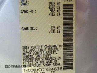 2015 Nissan LEAF S z VIN 1N4AZ0CP7FC334638, wystawiony jako Copart lot #46296695 z przebiegiem 38 916 mil mil oraz Szkoda całkowita • Salvage title. Historia ofert i sprzedaży dostępna na DreamBid. Obrazek 12.