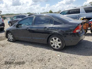 2010 Honda Civic LX with VIN 2HGFA1F52AH540836, listed as a Copart auction lot 55409495 with 117,035 mi miles and Salvage Title. Bid and sale history available at DreamBid. Image 2.