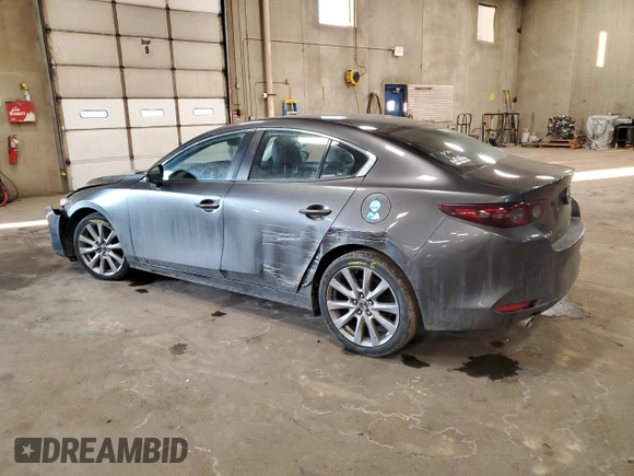 2019 Mazda 3 w/Select with VIN JM1BPACL6K1110550, listed as a Copart auction lot 46606075 with 51,093 mi miles and Salvage Title. Bid and sale history available at carsss.com. Image 2.