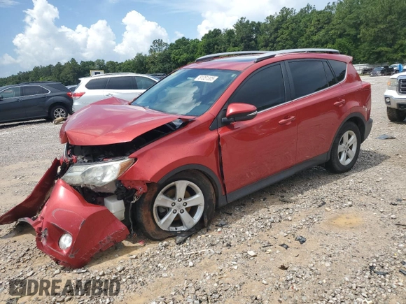2013 Toyota RAV4 XLE with VIN JTMRFREV6D5009969, listed as a Copart auction lot 61351305 with 164,716 mi miles and Salvage title. Bid and sale history available at DreamBid. Image 1.