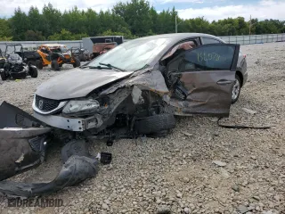 2014 Honda Civic Sedan LX with VIN 19XFB2F54EE064110, listed as a Copart auction lot 83068224 with 156,078 mi miles and Salvage Title. Bid and sale history available at carsss.com. Image 2.