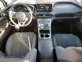 2022 Hyundai Santa Fe SEL with VIN 5NMS2DAJ0NH418955, listed as a Copart auction lot 50609365 with 27,860 mi miles and Salvage Title. Bid and sale history available at carsss.com. Image 8.