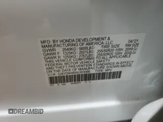 2022 Acura MDX w/Technology Package with VIN 5J8YD9H46NL003009, listed as a Copart auction lot 44275125 with 62,194 mi miles and Salvage Title. Bid and sale history available at carsss.com. Image 13.