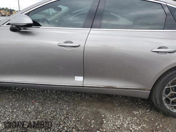 2021 Genesis G80 2.5T with VIN KMTGB4SC1MU062014, listed as a Copart auction lot 44325815 with 32,547 mi miles and Non Repairable. Bid and sale history available at DreamBid. Image 12.