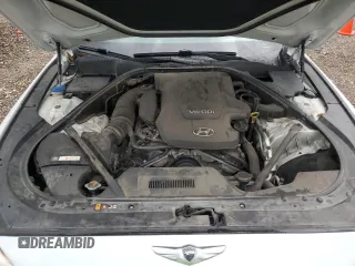 2015 Hyundai Genesis 3.8L with VIN KMHGN4JEXFU061998, listed as a Copart auction lot 57831524 with 82,310 mi miles and Clean Title. Bid and sale history available at carsss.com. Image 11.