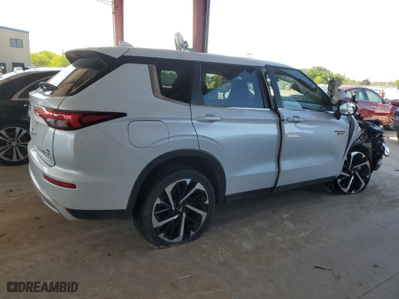 2023 Mitsubishi Outlander PHEV SE with VIN JA4T5UA9XPZ045272, listed as a Copart auction lot 51635205 with 0 mi miles and Non Repairable. Bid and sale history available at carsss.com. Image 3.