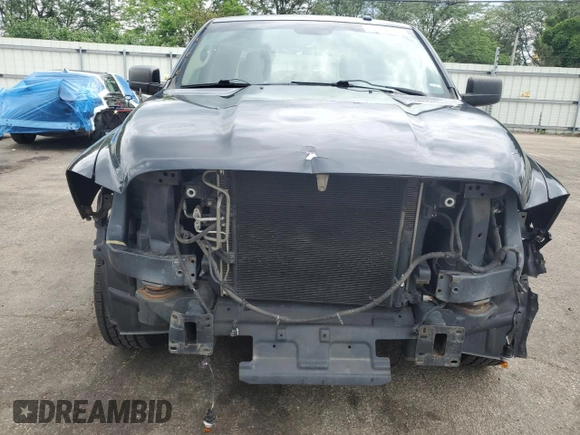 2015 Ram 1500 Express with VIN 3C6RR6KT4FG689818, listed as a Copart auction lot 60698605 with 159,887 mi miles and Salvage title. Bid and sale history available at DreamBid. Image 5.