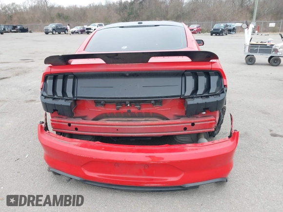 2019 Ford Mustang EcoBoost z VIN 1FA6P8TH7K5197377, wystawiony jako IAAI lot #41489649 z przebiegiem 70 550 mil mil oraz . Historia ofert i sprzedaży dostępna na DreamBid. Obrazek 16.