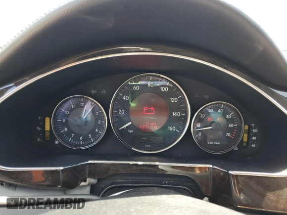 2007 Mercedes-Benz CLS 550 with VIN WDDDJ72X67A105461, listed as a Copart auction lot 53457615 with 9,376 mi miles and Clean title. Bid and sale history available at DreamBid. Image 9.