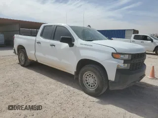 2020 Chevrolet Silverado 1500 Work Truck with VIN 1GCRYAEF6LZ167448, listed as a Copart auction lot 46709465 with 73,232 mi miles and Clean Title. Bid and sale history available at carsss.com. Image 4.