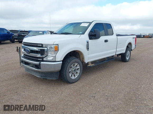 2021 Ford Super Duty F-250 SRW XL with VIN 1FT7X2B65MEC39074, listed as a IAAI auction lot 42086381 with 158,099 mi miles. Bid and sale history available at carsss.com. Image 17.