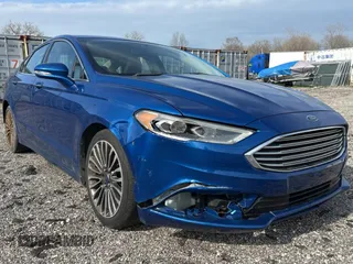 2017 Ford Fusion SE with VIN 3FA6P0H90HR104546, listed as a Copart auction lot 55855145 with 117,398 mi miles and Clean Title. Bid and sale history available at carsss.com. Image 1.