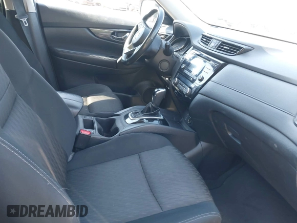 2017 Nissan Rogue SV with VIN KNMAT2MV4HP543271, listed as a IAAI auction lot 42059327 with 157,994 mi miles. Bid and sale history available at carsss.com. Image 5.