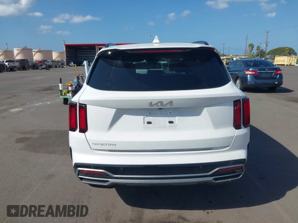 2023 Kia Sorento S with VIN 5XYRL4LC2PG235483, listed as a IAAI auction lot 41304494 with 9,660 mi miles and . Bid and sale history available at DreamBid. Image 16.