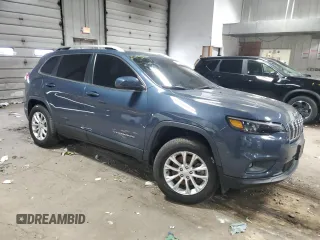 2019 Jeep Cherokee Latitude with VIN 1C4PJMCB2KD484202, listed as a Copart auction lot 51610175 with 44,299 mi miles and Salvage Title. Bid and sale history available at carsss.com. Image 4.