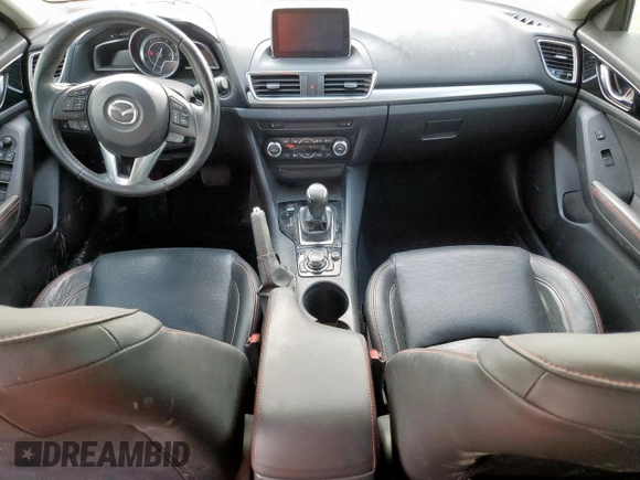 2015 Mazda 3 S Grand Touring с VIN JM1BM1M35F1275518, выставлен на аукционе Copart как лот 59630635 с пробегом 44 972 миль миль и Списание • Salvage title. История ставок и продаж доступна на DreamBid. Изображение 8.