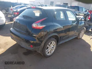 2016 Nissan Juke S with VIN JN8AF5MVXGT659206, listed as a IAAI auction lot 41674497 with 54,015 mi miles and . Bid and sale history available at carsss.com. Image 4.