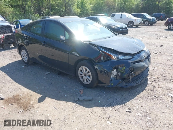 2022 Toyota Prius L Eco with VIN JTDKAMFU1N3182790, listed as a IAAI auction lot 41993264 with 124,777 mi miles and . Bid and sale history available at DreamBid. Image 1.