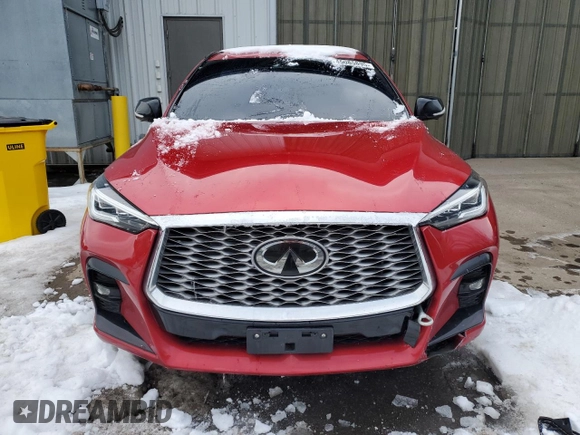 2022 Infiniti QX55 Sensory z VIN 3PCAJ5L36NF100049, wystawiony jako Copart lot #45085895 z przebiegiem 75 947 mil mil oraz Szkoda całkowita • Salvage title. Historia ofert i sprzedaży dostępna na DreamBid. Obrazek 5.