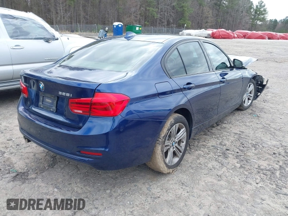 2016 BMW 3 Series 328i xDrive with VIN WBA8E3G56GNU02767, listed as a IAAI auction lot 41717848 with 45,640 mi miles. Bid and sale history available at carsss.com. Image 4.